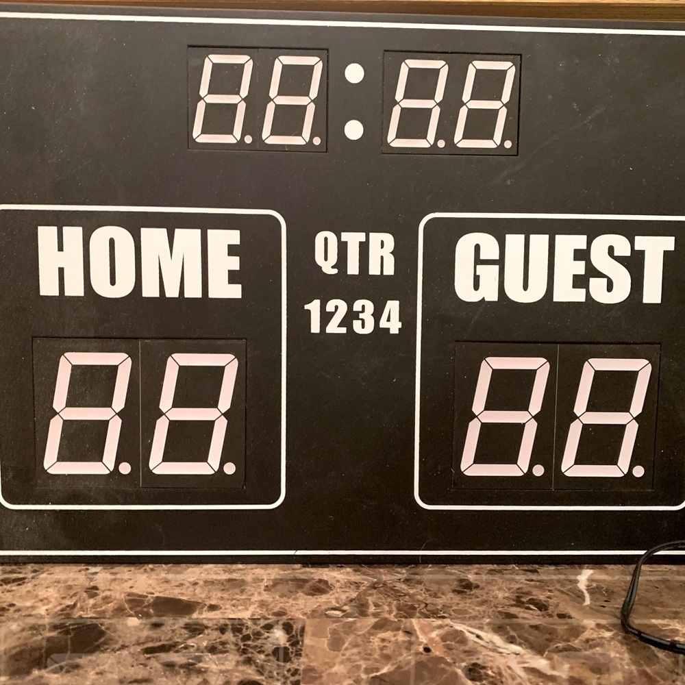 PILLOWFORT SCOREBOARD CLOCK